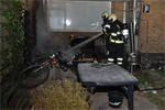 Prio 1 Woningbrand Jeltingalaan Buitenpost